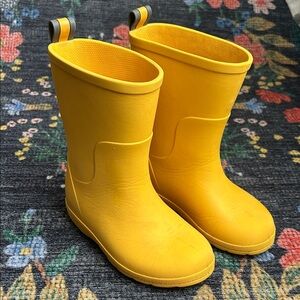 Totes Charley Yellow Toddler Rain Boots, Size 7-8